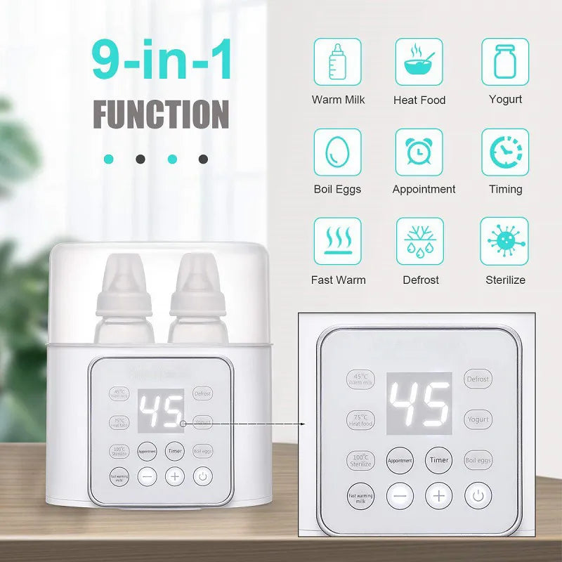 Multi-Function Baby Bottle Warmer with Temperature Control