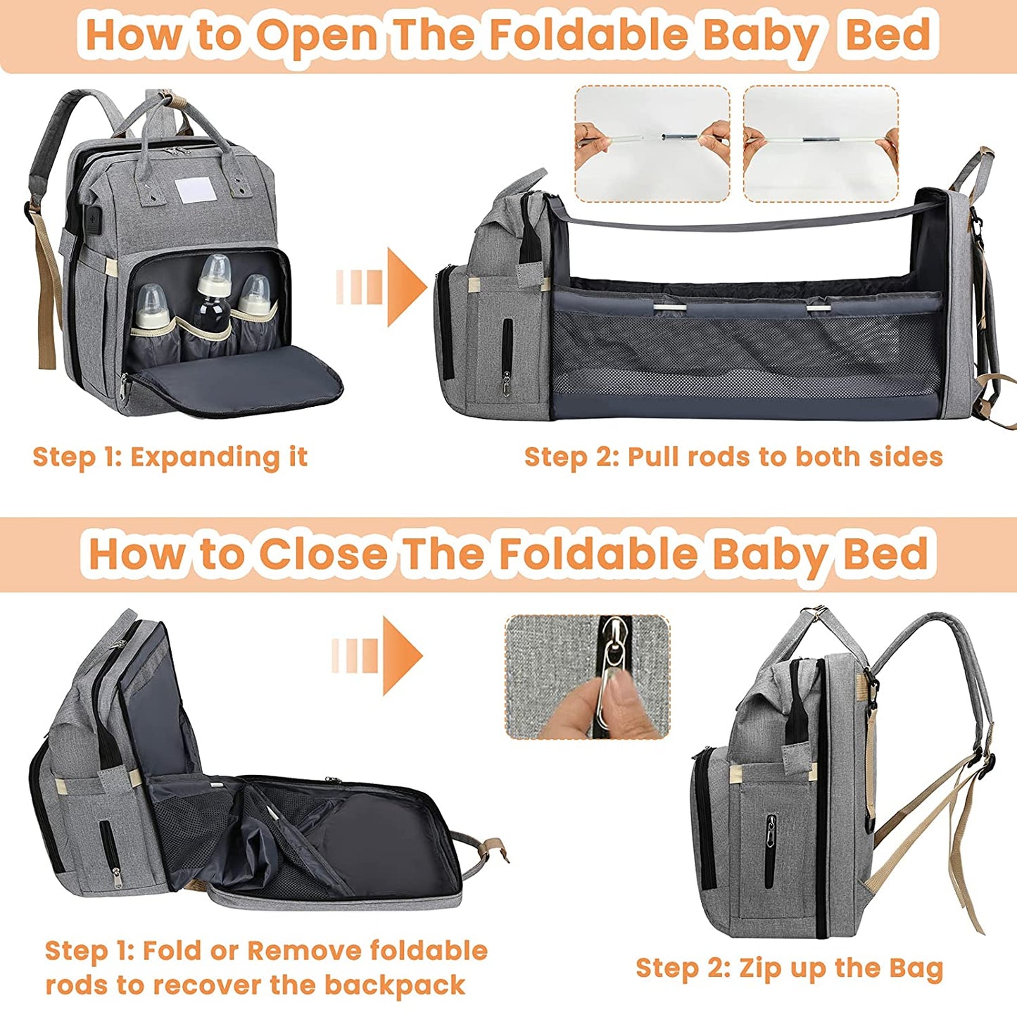 Nappy Time Diaper Bag